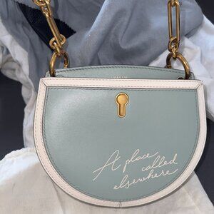 BALLY Shoulder Bag Leather BLUE